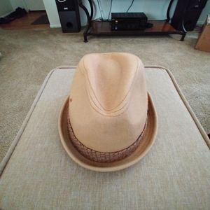 Original Penguin Tan Fedora Hat